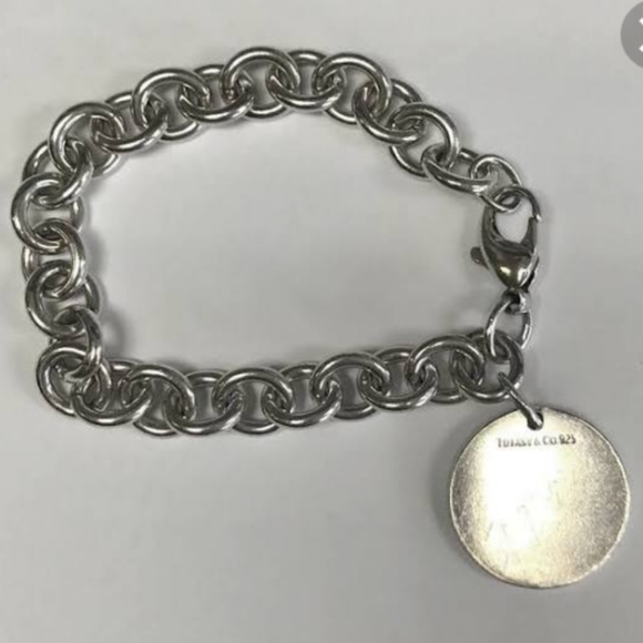 Tiffany & Co. Jewelry - Tiffany & Co. Round charm sterling silver bracelet